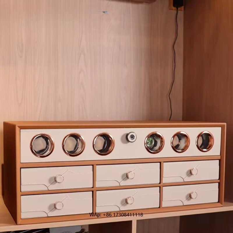 Automatic Watch Winder - Automatic Watch Winder 6 Slots Wooden