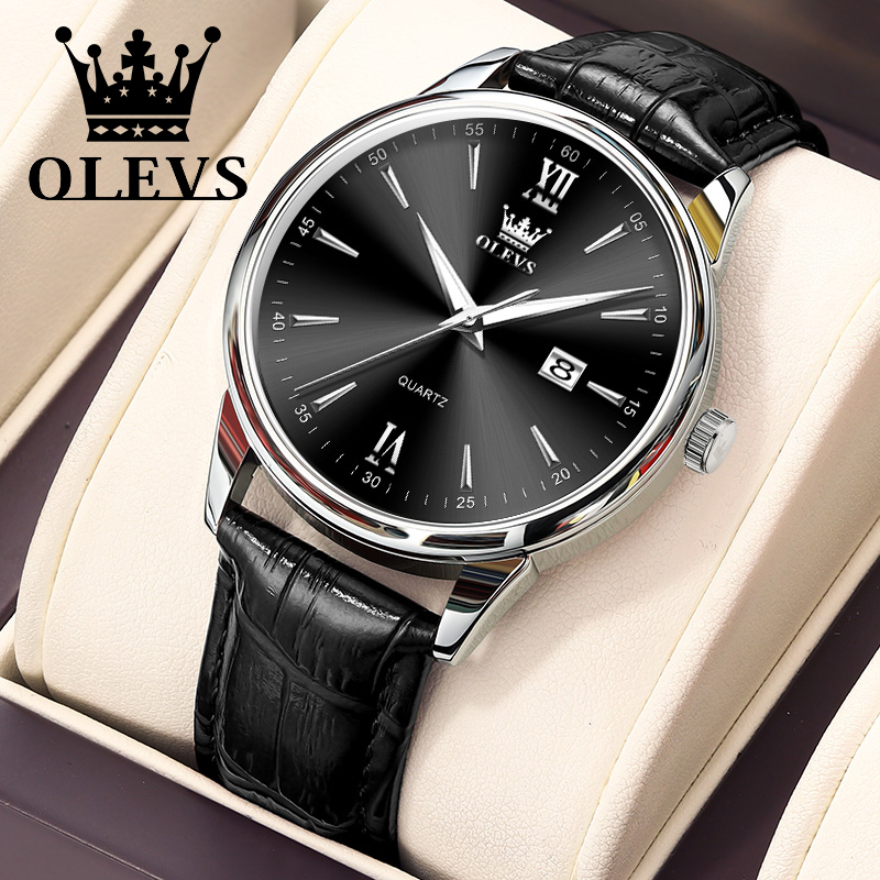 Jewelry Inspired Watches - OLEVS Quartz Men's Watch Fashionable Business