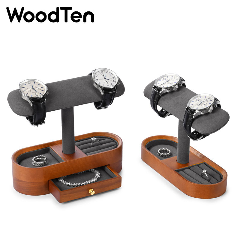 WoodTen Watch Display Stand wi - Jewelry Organizer Watches review and price