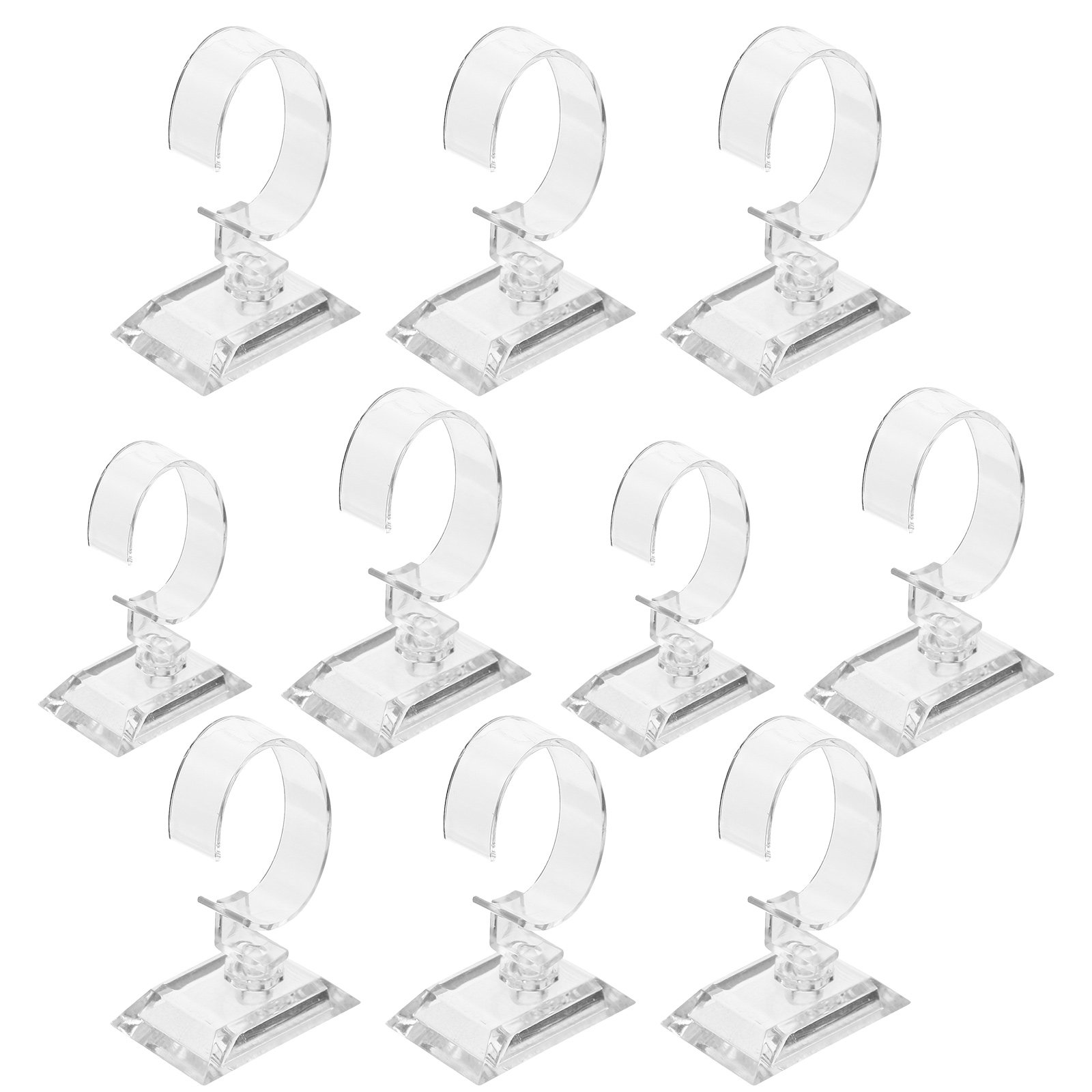 10Pcs Transparent Watch Stand  - Jewelry Store Mens Watches review and price