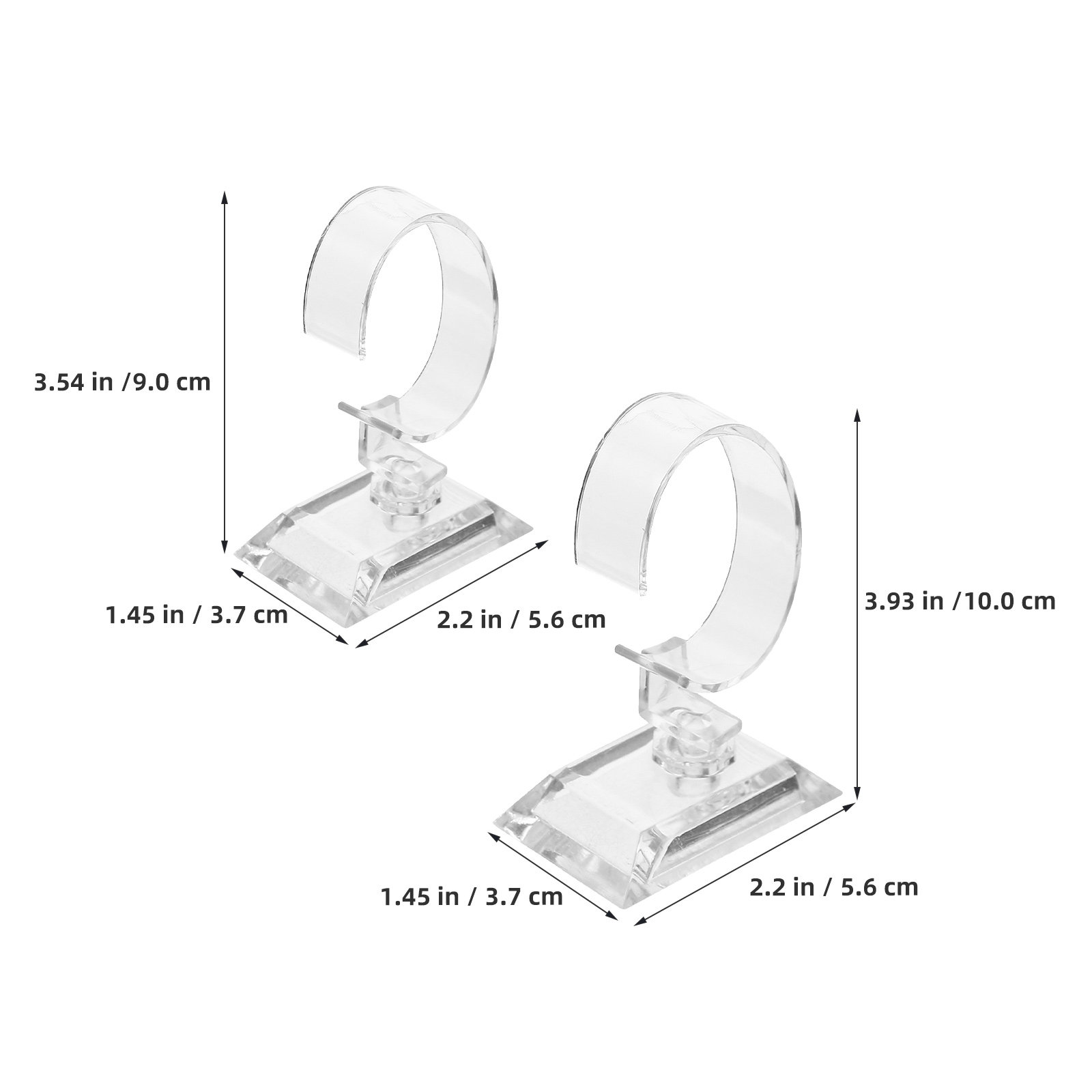 10Pcs Transparent Watch Stand  - Jewelry Store Mens Watches review and price