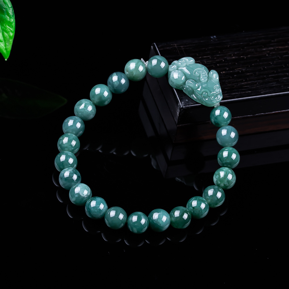 Natural Burmese Jadeite Pixiu  - Jewelry & Watches Spółka Z Ograniczoną Odpowiedzialnością review and price