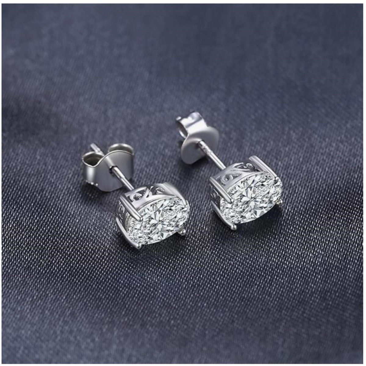 14K gold physical real gold la - Diamond Stud Earrings review and price