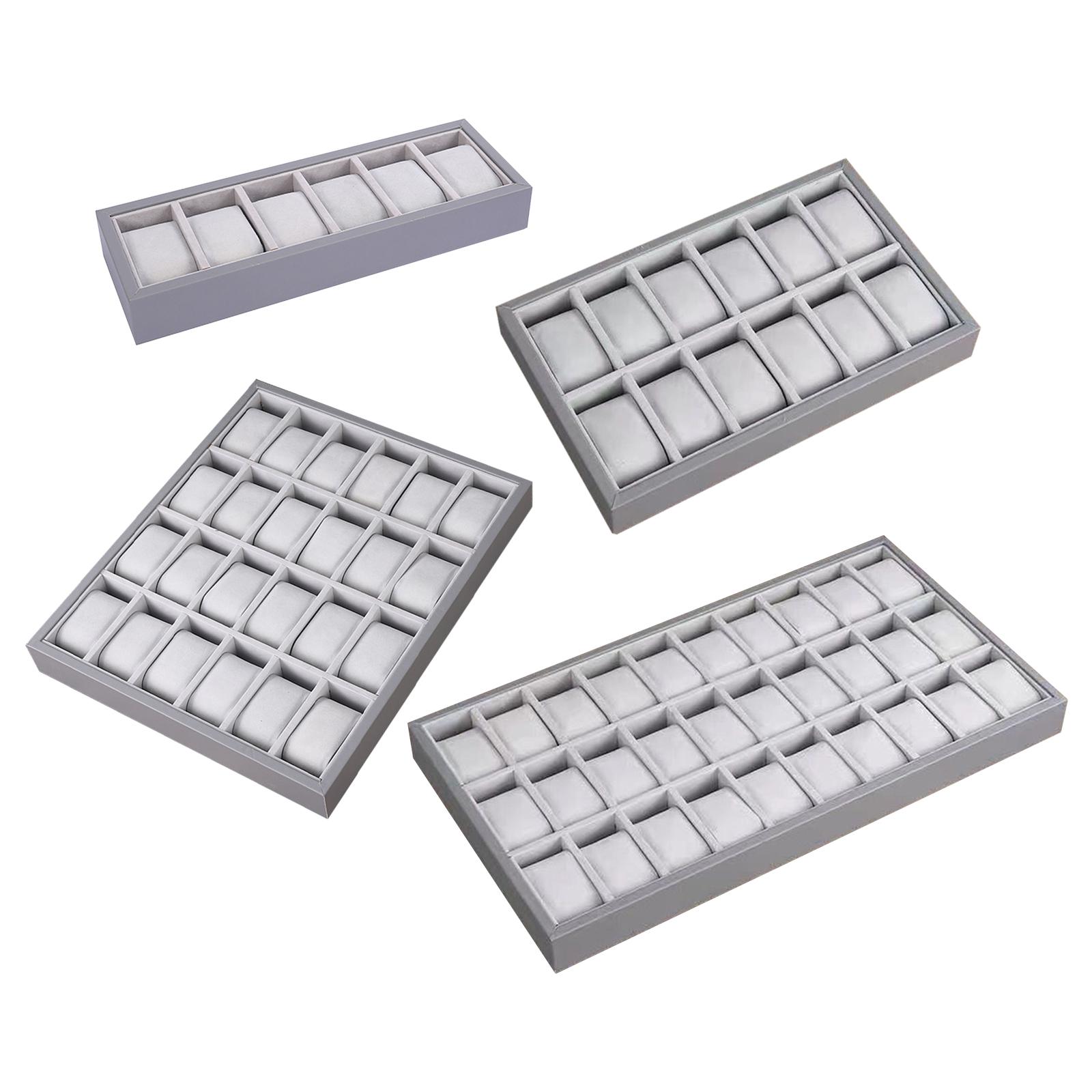 Jewelry Tray Wooden 30 Grid Wa - Jewelry Store Mens Watches review and price