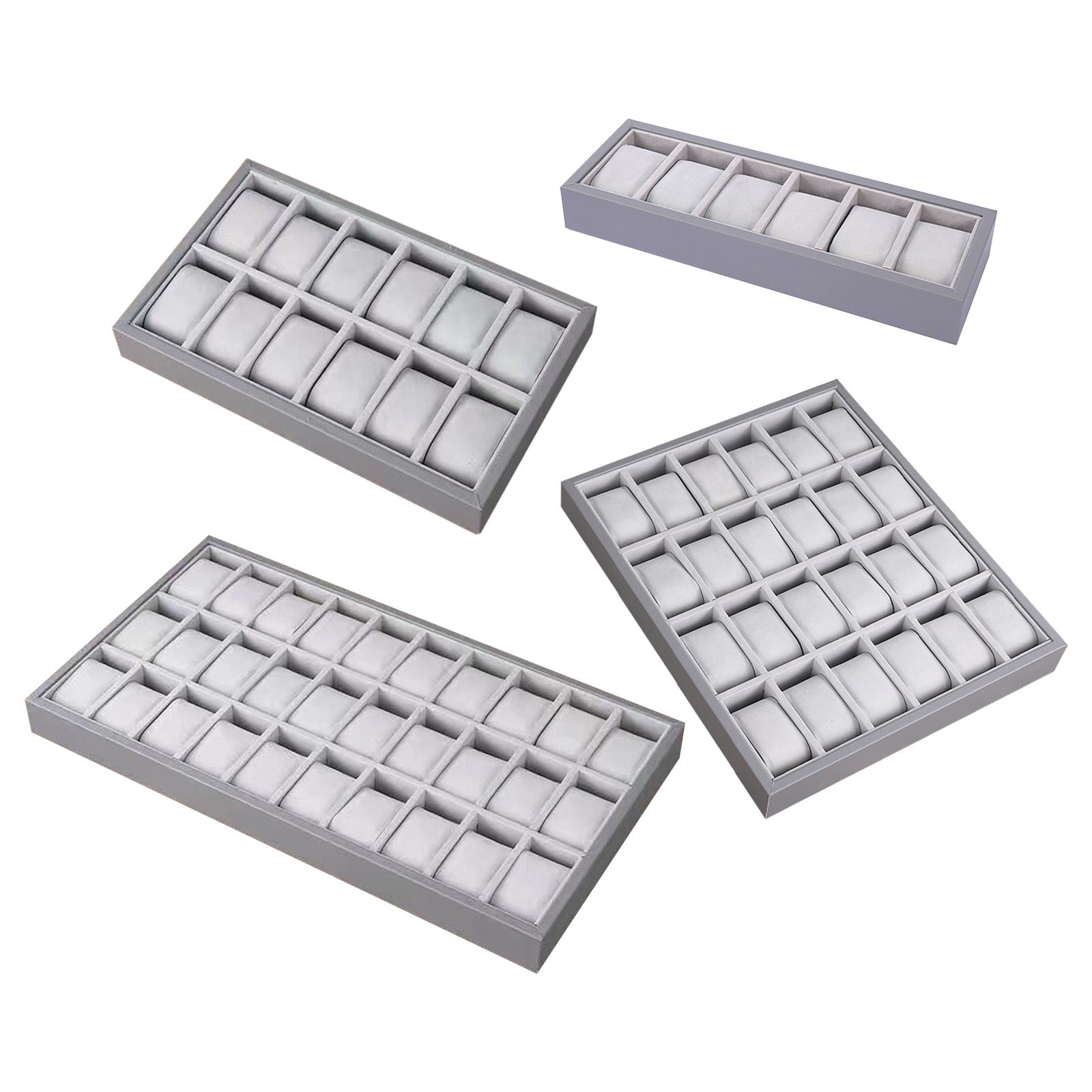 Jewelry Tray Wooden 30 Grid Wa - Jewelry Store Mens Watches review and price