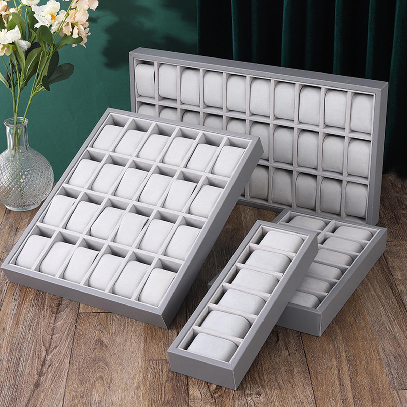 Jewelry Tray Wooden 30 Grid Wa - Jewelry Store Mens Watches review and price