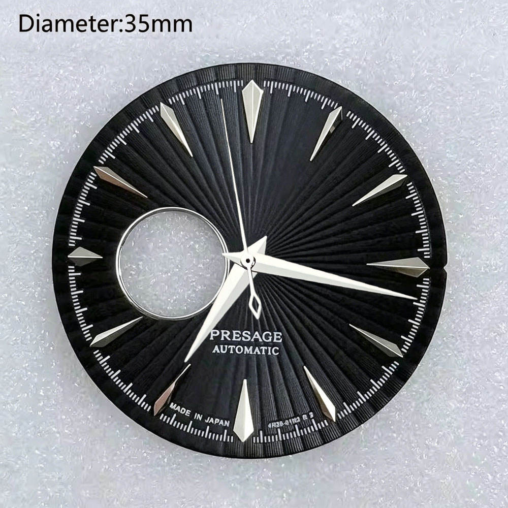 NH38 35mm S Logo Dial Presage  - Seiko Watch Presage review and price