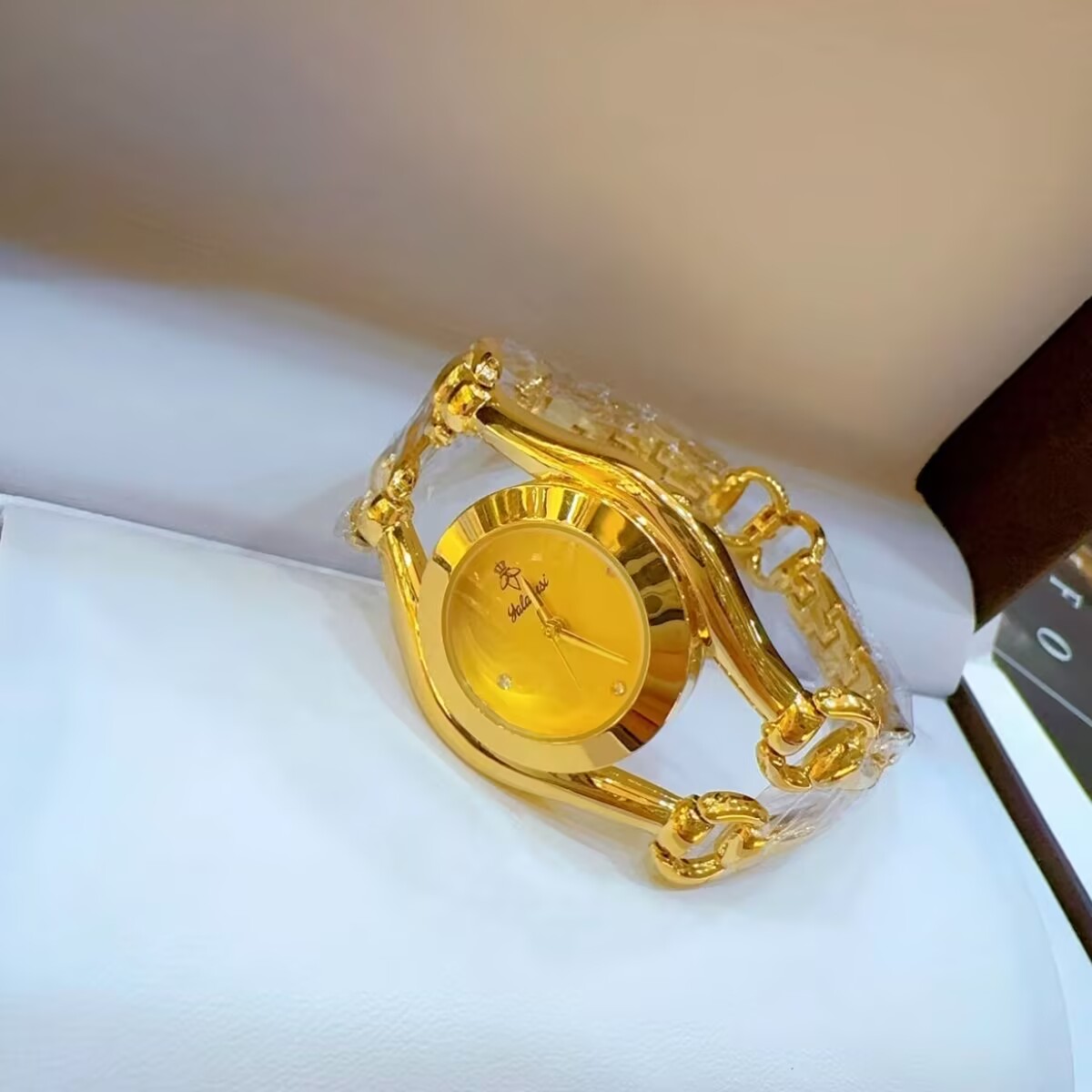 New French Dubai 24K Gold Plat - Jewelry Watch review and price