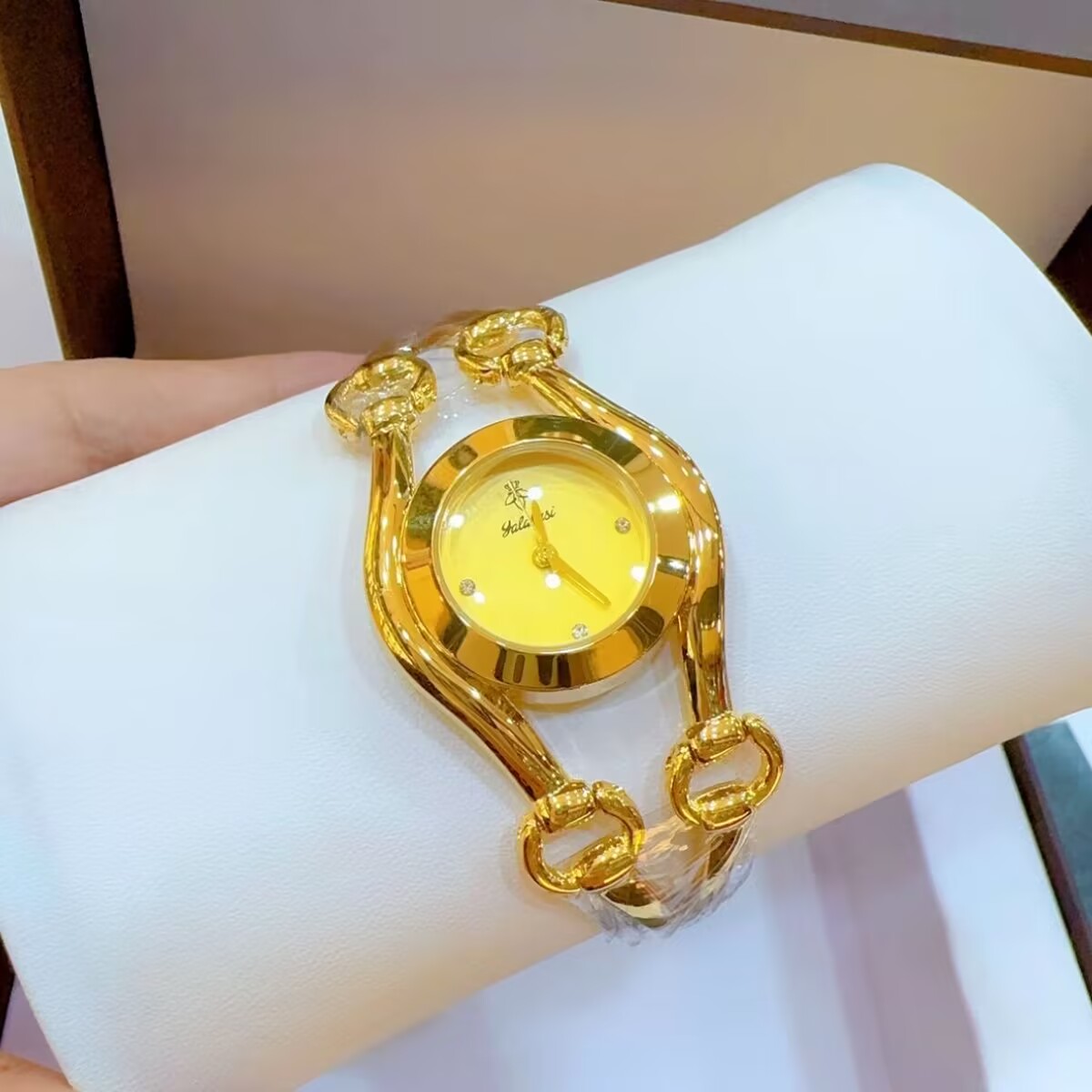New French Dubai 24K Gold Plat - Jewelry Watch review and price