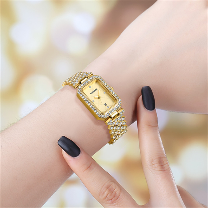 Original CURDDEN Brand Rectang - Jewelry Watches Silver review and price