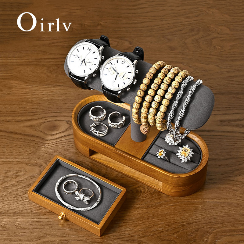 Oirlv Solid Wood Watch Organiz - Jewelry Organizer Watches review and price