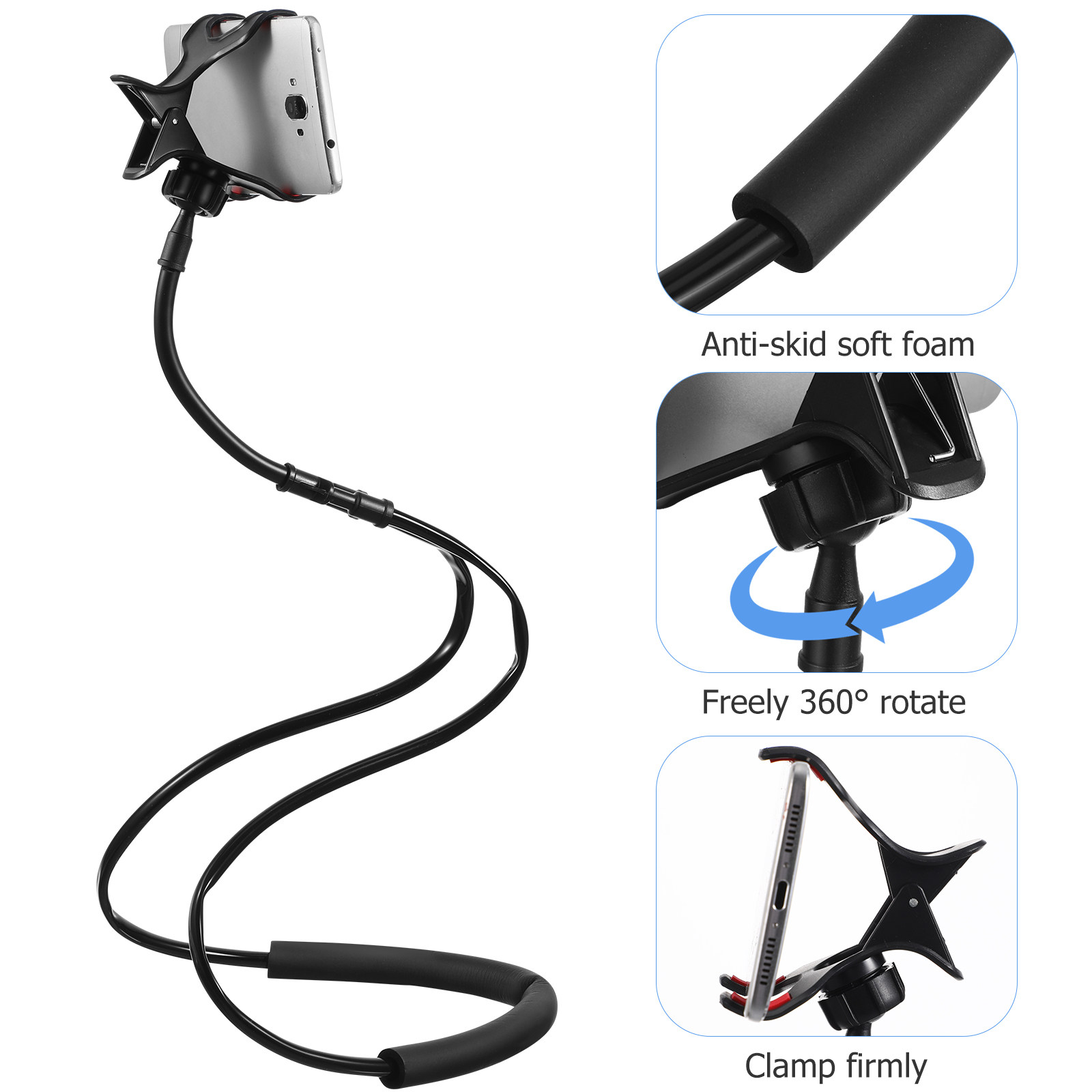 1Pcs Flexible Neck Hanging Pho - Watches & Jewelry Repair Center review and price