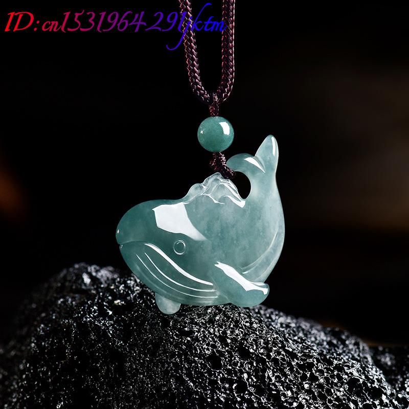 Natural Burmese Jadeite Whale  - Jewelry & Watches Spółka Z Ograniczoną Odpowiedzialnością review and price