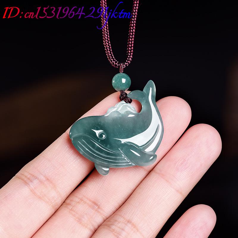 Natural Burmese Jadeite Whale  - Jewelry & Watches Spółka Z Ograniczoną Odpowiedzialnością review and price