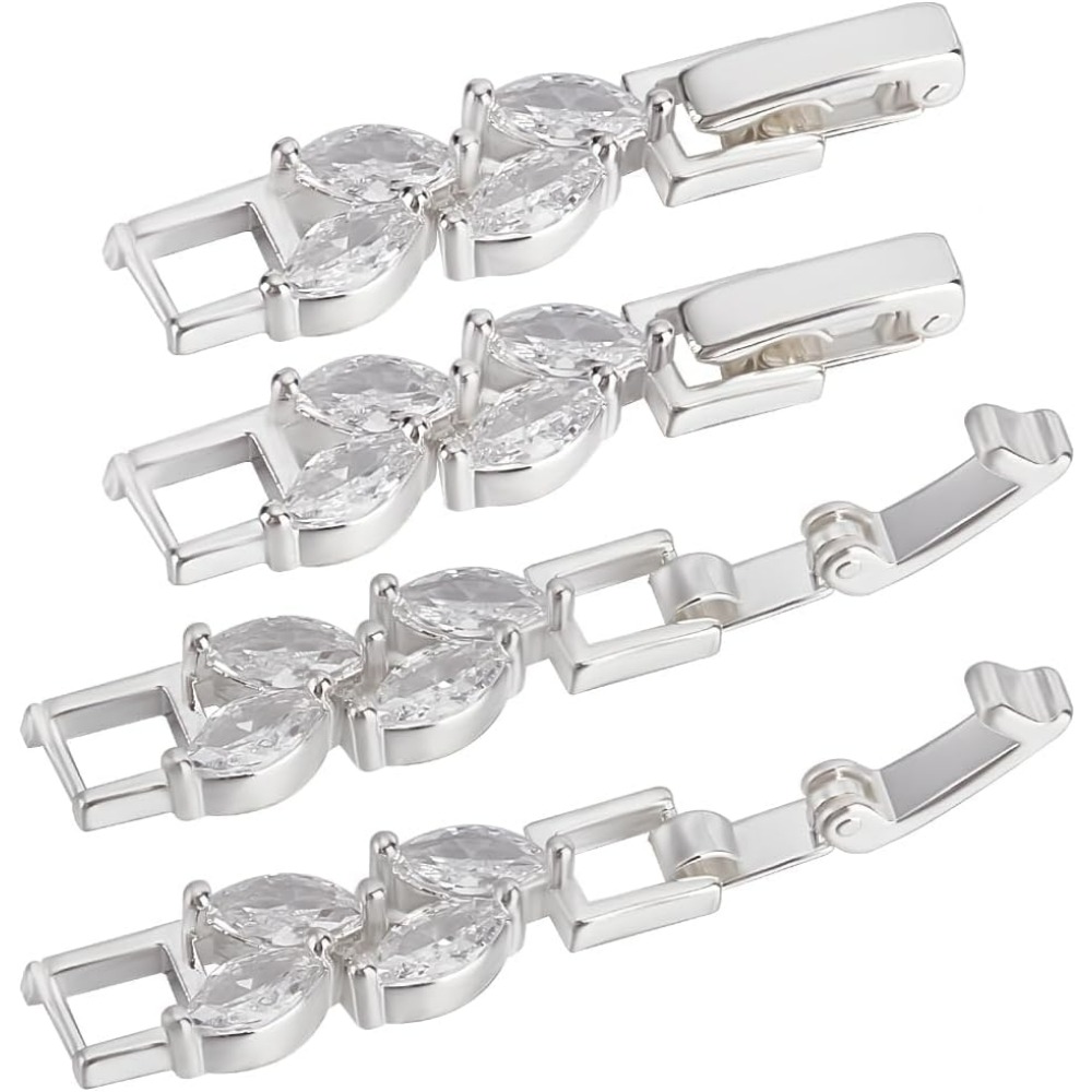 1 Box 6Pcs Bracelet Extender C - Jewelry Watches Silver review and price