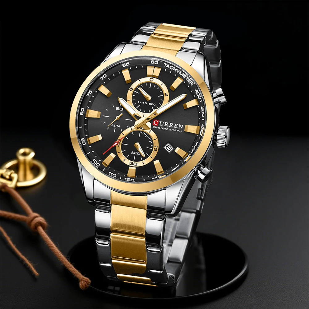 CURREN Casual Quartz Chrono Sp - Jewelry Watch review and price