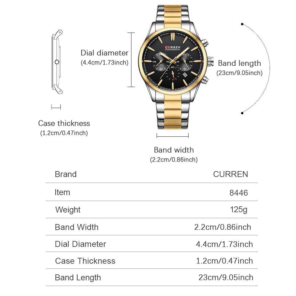 CURREN Casual Quartz Chrono Sp - Jewelry Watch review and price