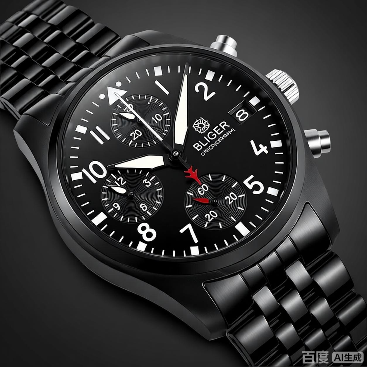 BLIGER Full Black Brushed 38mm - Jewelry Watch review and price