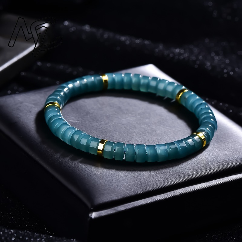 Natural Jadeite Blue Water Aba - Jewelry & Watches Spółka Z Ograniczoną Odpowiedzialnością review and price