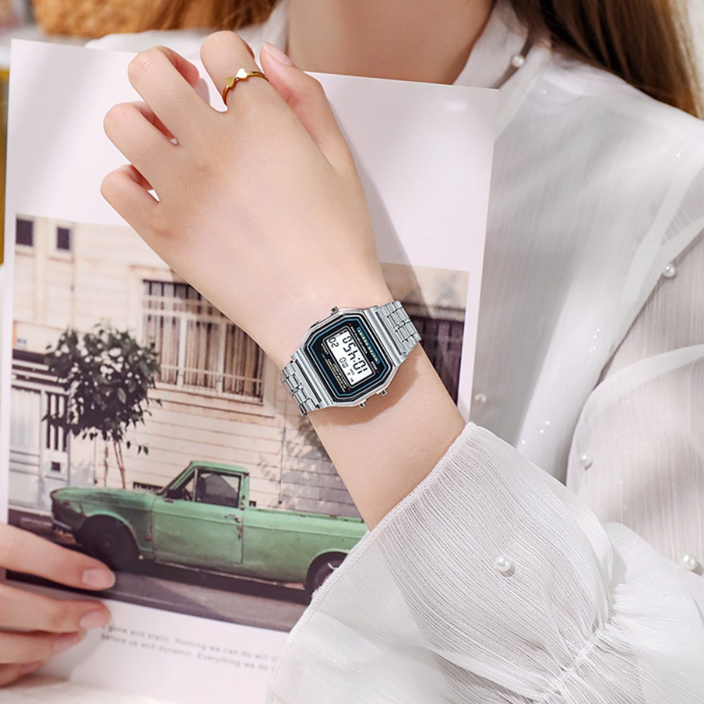 Elegant Digital Watch For Wome - Jewelry Watches Silver review and price