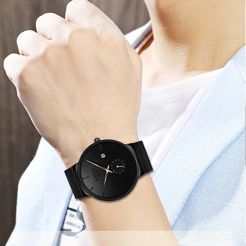LIGE Fashion Mens Watches Top  - Jewelry Inspired Watches review and price