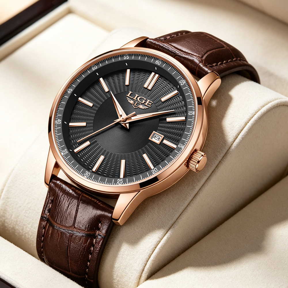 LIGE Top Brand Luxury Men's Wa - Jewelry Inspired Watches review and price