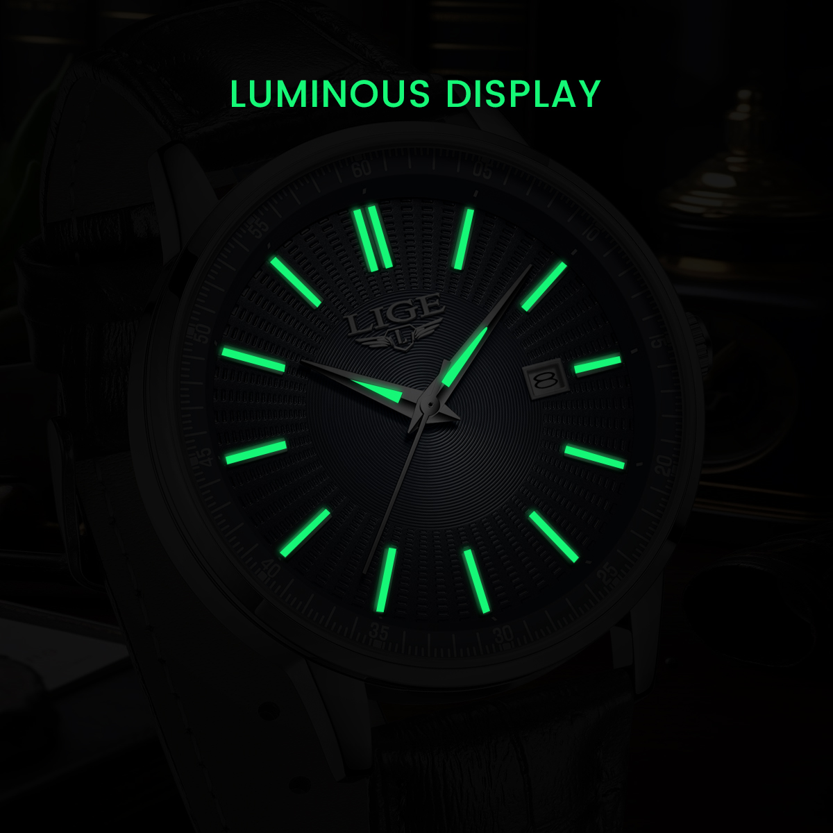 LIGE Top Brand Luxury Men's Wa - Jewelry Inspired Watches review and price