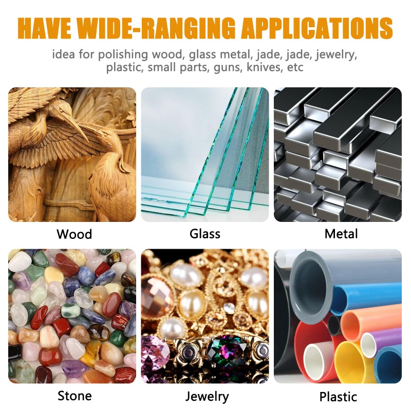 36Pcs/Set Wool Felt Polishing  - Jewelry Watch review and price