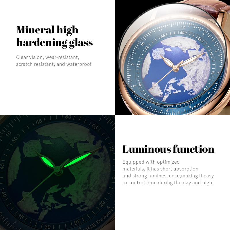 LIGE 2026 New Top Brand Luxury - Jewelry Inspired Watches review and price