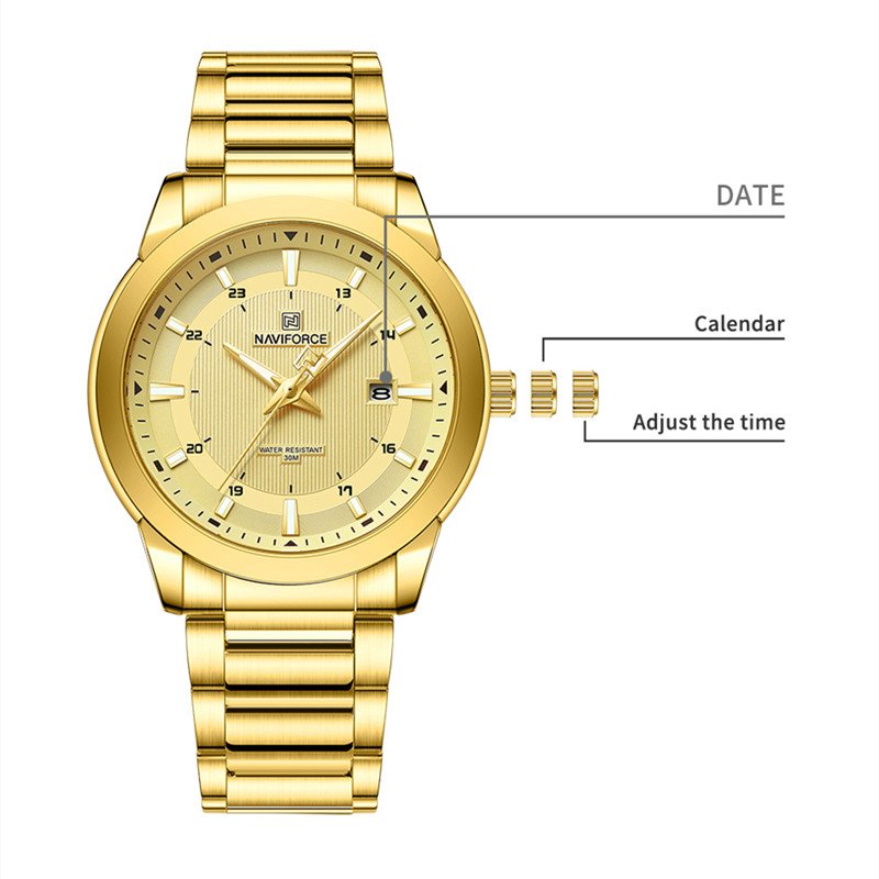 2024 Top Brand NAVIFORCE Mens  - Jewelry Inspired Watches review and price