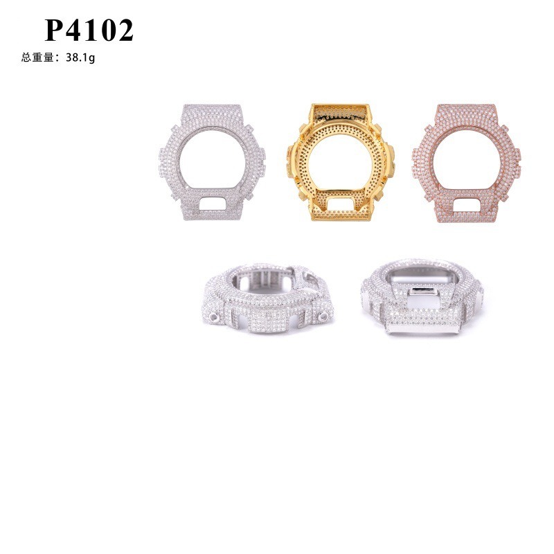 Bling Hip Hop Watch Case: Iced - Jewelry Watches Silver review and price
