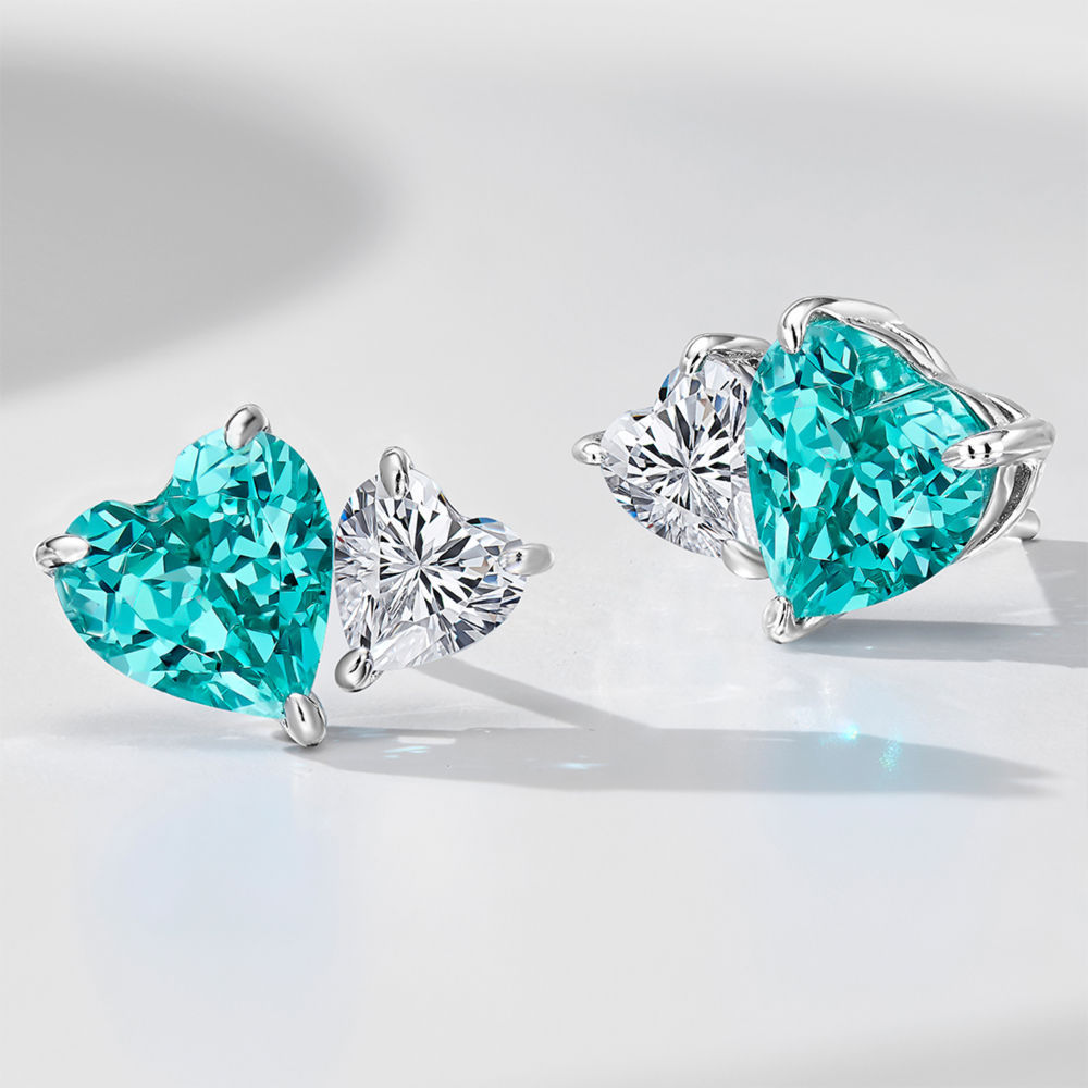 SONGYUN High Carbon Gemstones  - Diamond Stud Earrings review and price