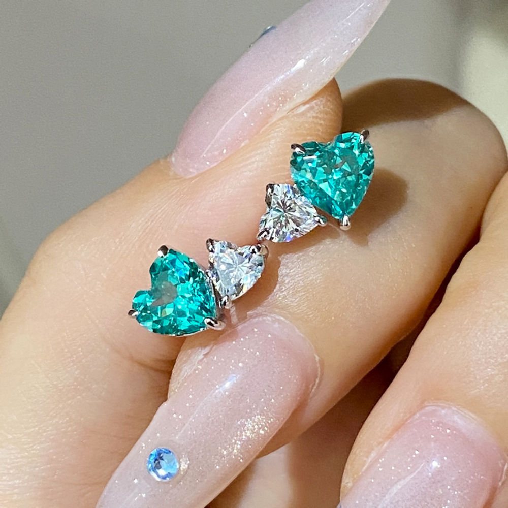 SONGYUN High Carbon Gemstones  - Diamond Stud Earrings review and price