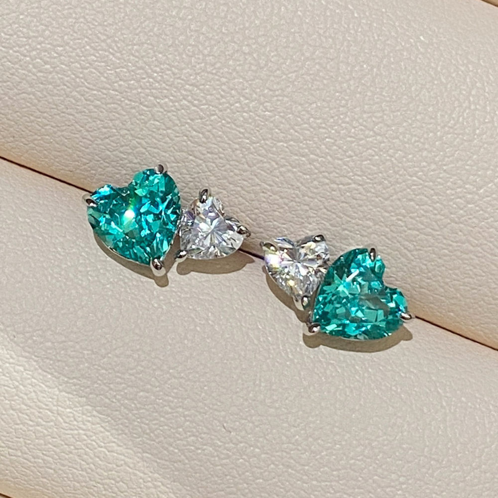 SONGYUN High Carbon Gemstones  - Diamond Stud Earrings review and price